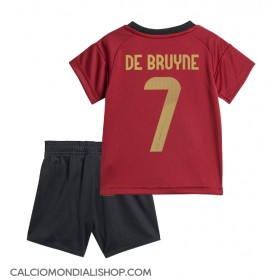 Maglie da calcio Belgio Kevin De Bruyne #7 Prima Maglia Bambino Europei 2024 Manica Corta (+ Pantaloni corti)